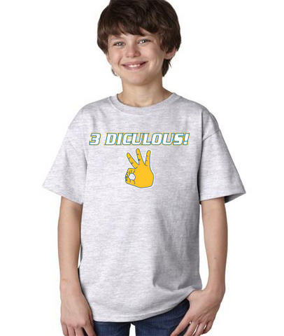 "3 DICULOUS" Youth Ultra Cotton™ T-Shirt