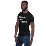 "FEELS GREAT, BABY! - Jimmy G" - Design #2 - Short-Sleeve Unisex T-Shirt