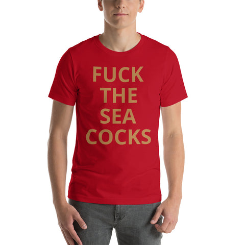 "Fuck The Sea Cocks" Short-Sleeve Unisex T-Shirt