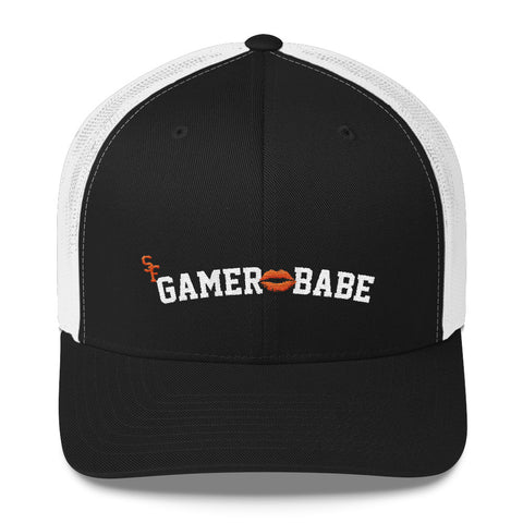 "SF Gamer Babe - Kiss Version" Retro Trucker Cap