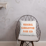 "ORIGINAL CANDLESTICK PARK KID" Pillow