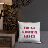 "ORIGINAL CANDLESTICK PARK KID" Pillow