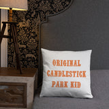 "ORIGINAL CANDLESTICK PARK KID" Pillow