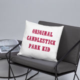 "ORIGINAL CANDLESTICK PARK KID" Pillow