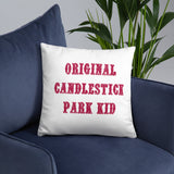 "ORIGINAL CANDLESTICK PARK KID" Pillow