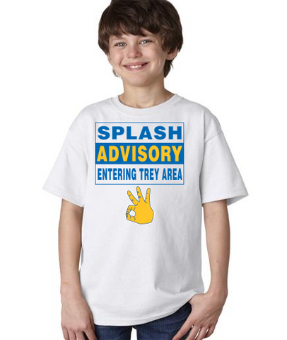 "SPLASH ADVISORY" Youth Ultra Cotton™ T-Shirt