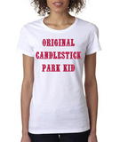 "ORIGINAL CANDLESTICK PARK KID" Ladies' Heavy Cotton Short Sleeve T-Shirt