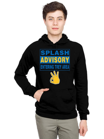 "SPLASH ADVISORY" American Apparel Unisex California Fleece Pullover Hoodie