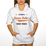 "GAMER BABE FROM {INSERT YOR TOWN HERE}" American Apparel Unisex California Fleece Pullover Hoodie