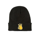 "3-BALL" Knit Beanie