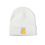"3-BALL" Knit Beanie