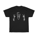 Gangter Boch Unisex Heavy Cotton Tee - B&W