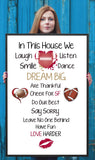 "LOVE HARDER" Framed Poster