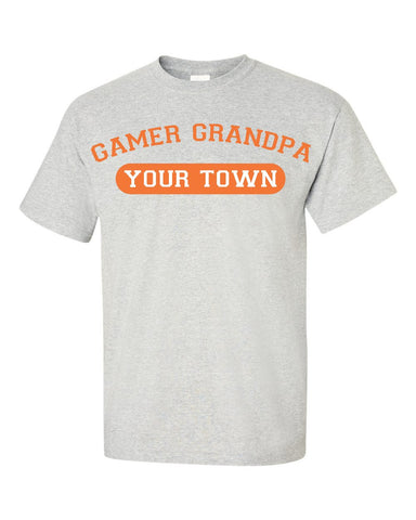 "GAMER GRANDPA from {INSERT YOUR TOWN HERE" Mens' Ultra Cotton™ T-Shirt