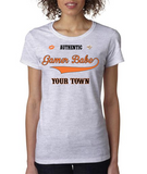 "GAMER BABE from {INSERT YOUR TOWN HERE}" Ladies Heavy Cotton Short Sleeve T-Shirt