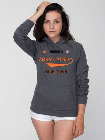 American Apparel California Fleece Hoodie - Unisex Pullover, Kangaroo Pocket, Medium Weight