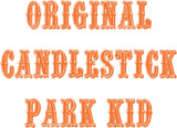 "ORIGINAL CANDLESTICK PARK KID" Pillow