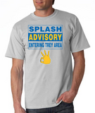 "SPLASH ADVISORY" Mens' Ultra Cotton™ T-Shirt