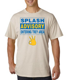 "SPLASH ADVISORY" Mens' Ultra Cotton™ T-Shirt