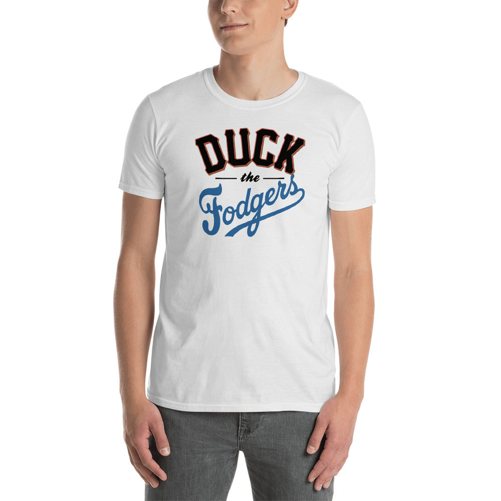 Duck the Fodgers AKA Fuck the Dodgers Short-Sleeve Unisex T-Shirt – Bay  Area Sports Swag