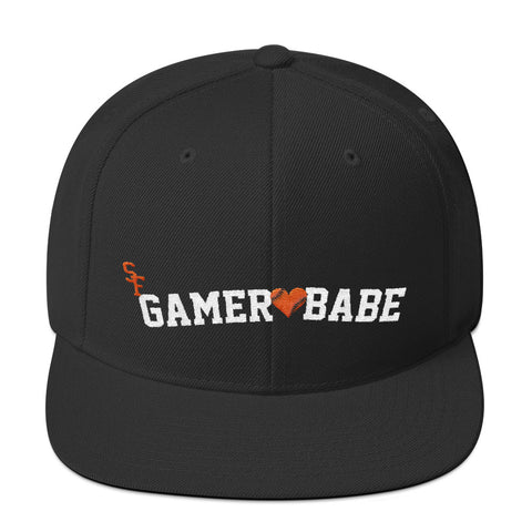 "SF Gamer Babe - Heart Version" Snapback Hat