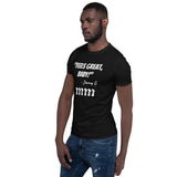 "Feels Great, Baby! - Jimmy G - Six Trophies Version" Short-Sleeve Unisex T-Shirt