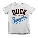 "Duck the Fodgers" Short Sleeve Kids' T-Shirt