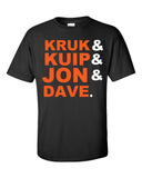 "Kruk & Kuip & Jon & Dave" Short-Sleeve T-Shirt