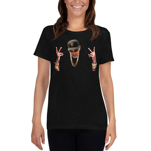 "Gangsta Bochy" Tribute to the Skipper - Women's Short Sleeve T-shirt
