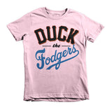 "Duck the Fodgers" Short Sleeve Kids' T-Shirt