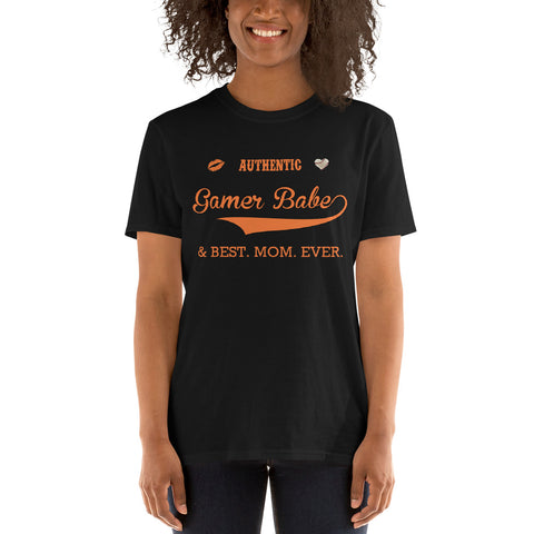 Authentic Gamer Babe & BEST. MOM. EVER. Short-Sleeve Unisex T-Shirt
