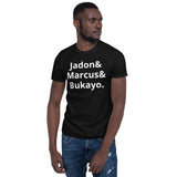 “Jadon & Marcus & Bukayo” Short-Sleeve Unisex T-Shirt