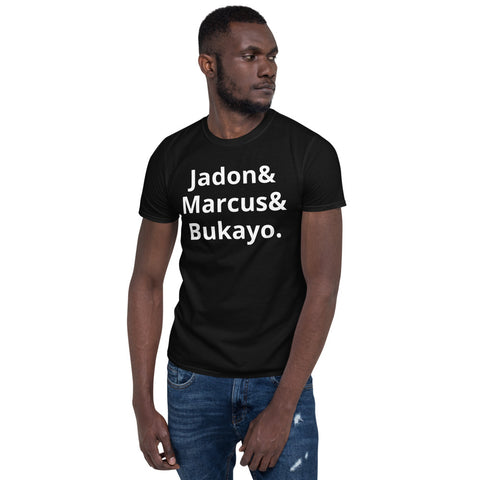 “Jadon & Marcus & Bukayo” Short-Sleeve Unisex T-Shirt