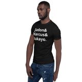 “Jadon & Marcus & Bukayo” Short-Sleeve Unisex T-Shirt