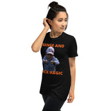 "Orange and Black Magic" Short-Sleeve Unisex T-Shirt