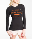"GAMER BABE FROM {INSERT YOUR TOWN HERE} Next Level Womens' Long Sleeve Crew